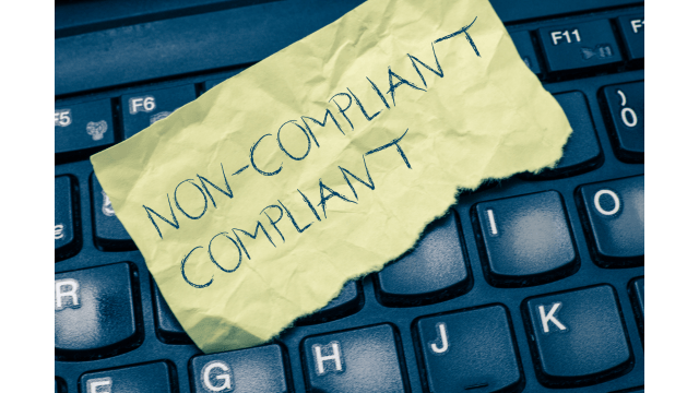 dental website content should not contain non-compliant content